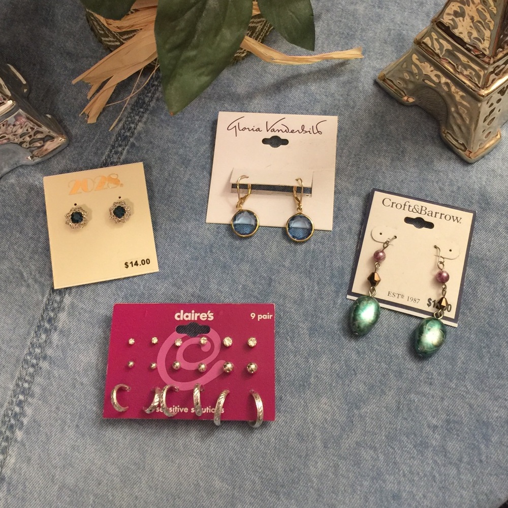 ⭐️⭐️ lot of 12 earrings⭐️⭐️⭐️